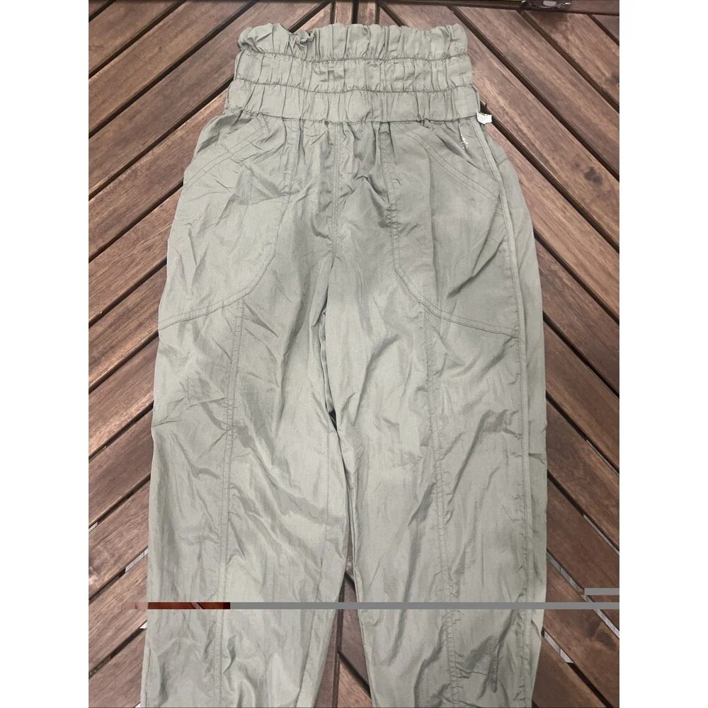 Free people movement athletic pants Boho Cottage Core Xs Green